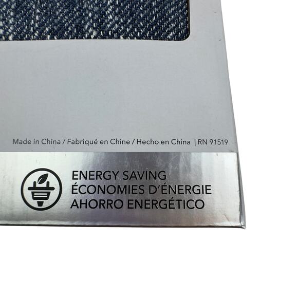 SunSmart Total Blackout Lined Panel Pair with Grommets Indigo Color 2 Panels - Picture 4 of 11